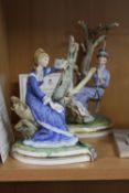 TWO BOXED LIMITED EDITION ROYAL WORCESTER FIGURES FROM VICTORIAN SERIES, 'Cecilia' and 'Alice'