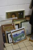 PICTURES AND PRINTS, to include Japanese prints, tapestries etc (15)