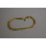 A 9CT BRACELET, approximate length 20.5cm, approximate weight 15.6 grams