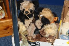 A COLLECTION OF MODERN COLLECTORS BEARS, to include Charlie Bears 'Evie', Bear Studio Isabelle