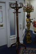 A BENTWOOD STYLE HAT/COAT STAND