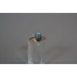 A 9CT DRESS RING, ring size U, approximate weight 2.9 grams