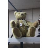 A MODERN BELL BEARS MOHAIR COLLECTORS BEAR, 'Bellamy' handmade by Doreen Swift, limited edition No.1