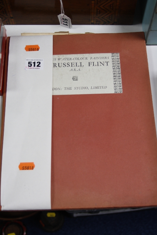 'FAMOUS WATER-COLOUR PAINTERS II -W. RUSSELL FLINT A.R.A' 1928, The Studio Ltd, London