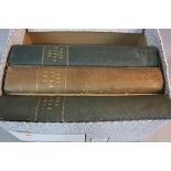THREE LEATHER BOUND COPIES OF 'THE FIELD' MAGAZINE, dated 1866, 1867 and 1868, the 1866 copy has a