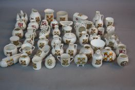 LICHFIELD INTEREST, a collection of crested china with City of Lichfield or See of Lichfield and