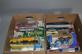 A QUANTITY OF BOXED CORGI CLASSICS DIECAST MODELS, majority are buses and coaches, all with