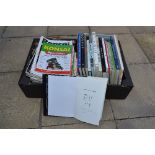 A COLLECTION OF VARIOUS BONSAI BOOKS, MAGAZINES AND VIDEOS, including a Limited Edition signed