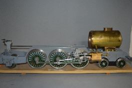 A PART CONSTRUCTED 3.5'' GAUGE MODEL OF THE L.N.E.R. 4-6-2 LOCOMOTIVE, 'Hielan Lassie', chassis