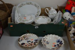 JOHNSON BROS DINNERWARES 'Snowhite Regency' decorated with Strawberries (over 40 pieces) together