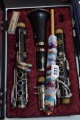 A CASED BUFFET CRAMPON AND CIE PARIS CLARINET