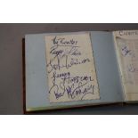 BEATLES INTEREST: Autographs of Ringo Starr, John Lennon, George Harrison and Paul McCartney ,