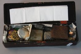 A BOX, to include vestas, spoons, etc