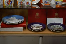A SET OF SIX BOXED LIMITED EDITION SPODE 'OPERATION OVERLORD' COLLECTORS PLATES, together with boxed