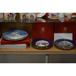 A SET OF SIX BOXED LIMITED EDITION SPODE 'OPERATION OVERLORD' COLLECTORS PLATES, together with boxed