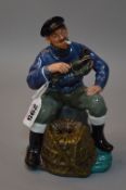 A ROYAL DOULTON FIGURE, 'The Lobster Man' HN2317