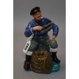 A ROYAL DOULTON FIGURE, 'The Lobster Man' HN2317