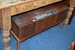 A HMV MAHOGANY CASED GRAMAPHONE