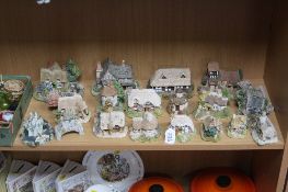 SEVENTEEN LILLIPUT LANE SCULPTURES, to include 'Strawberry Cottage', 'Watermill', 'Butterwick', '