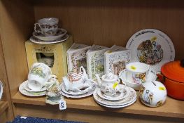 ROYAL DOULTON BRAMBLY HEDGE AND WINNIE THE POOH ITEMS, to include 'Babies in the Bath' BH73 three
