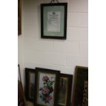 BIRMINGHAM/BROWNHILLS INTEREST, a framed Royal Humane Society award dated 1891 relating to John Lamb