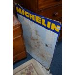 A MICHELIN 1975 EDITION ENAMEL SIGN