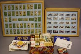 A LARGE COLLECTION OF CIGARETTE AND TRADE CARDS, (2500+) inserted in cigarette packets comprising