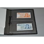 A SMALL SELECTION OF BANKNOTES