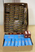 A QUANTITY OF BOXED MAINLINE, AIRFIX AND G.M.R. OO GAUGE ROLLING STOCK, (two boxes)