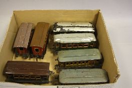 A QUANTITY OF EARLY 20TH CENTURY GAUGE ONE ROLLING STOCK, Bing, Marklin, Karl Bub and Fandor JK