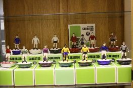 A COMPLETE SET OF BOXED ROYAL DOULTON SUBBUTEO PLAYER FIGURES, complete set of the original twelve
