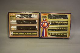 TWO BOXED LIMA GOLDEN SERIES OO GAUGE G.W.R. TRAIN PACKS, No.109706G, comprising locomotive 'King