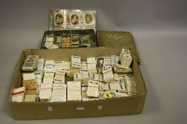 A BOX OF TRADE CARDS, predominantly Brooke Bond but a small number of Cigar brands are included