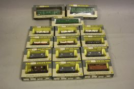 A QUANTITY OF BOXED WRENN OO GAUGE ROLLING STOCK, to include Southern Railway Utility Van, No.