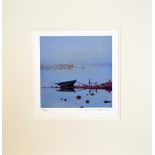 AFTER GED MITCHELL, 'End of the Day', a limited edition print 98/295, signed and numbered in pencil,