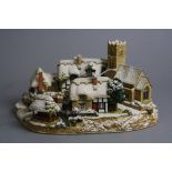 A BOXED LIMITED EDITION LILLIPUT LANE SCULPTURE, 'Christmas Eve', L2651, No.1088, with certificate