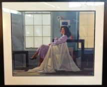 AFTER JACK VETTRIANO, 'Winter Light and Lavender', an open edition litho print, unsigned or
