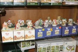 TWENTY THREE BOXED LILLIPUT LANE ANNUAL HANGING CHRISTMAS ORNAMENTS, 1992 TO 2012 (two 1998 and