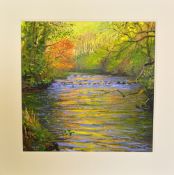 AFTER MARK PRESTON, 'Reflection of Autumn', a limited edition print signed and numbered by the