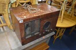 A FERGUSON RADIOGRAM, and a vintage Marconi radio (2)