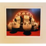 AFTER A.J.CALLAN, 'One Armed Bandits', a limited edition print 53/195, signed, titled and numbered