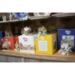 TEN LILLIPUT LANE SCULPTURES, to include a year in an English garden 'Summer Impressions' (s.d), '