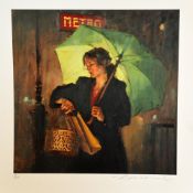 AFTER RAYMOND LEECH, untitled, a limited edition print 2/295, signed and numbered by the artist in