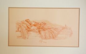 AFTER KAY BOYCE, 'Thoughts I', a limited edition print 284/500, signed and numbered in pencil,