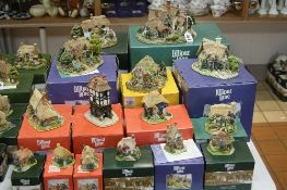 FIFTEEN LILLIPUT LANE SCULPTURES FROM THE BRITISH COLLECTION, to include 'Country Living' L2171, (