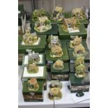 EIGHTEEN LILLIPUT LANE SCULPTURES FROM THE BRITISH COLLECTION, to include 'The Hanging Basket', '