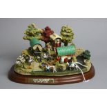 A BOXED LIMITED EDITION LILLIPUT LANE SCULPTURE, 'Gypsy Encampment at Appleby Fair', L2596, No.1250,