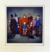 AFTER PAUL HORTON, 'A World of Imagination', a limited edition print 33/495, signed, titled and