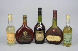 A COLLECTION OF COGNAC, ARMAGNAC AND CHARTREUSE, 1 x Martell Cognac, boxed, 40%, 68cl, 1 x