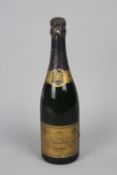 A BOTTLE OF VEUVE CLICQUOT PONSARDIN 1959 CHAMPAGNE, foil and cork intact if stained due to ageing